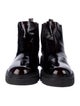 Barney's New York Patent Leather Chelsea Boots