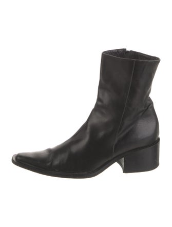 Barney's New York Leather Boots