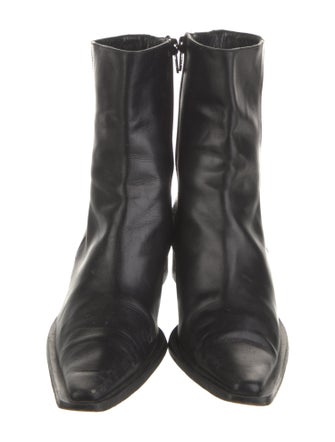 Barney's New York Leather Boots