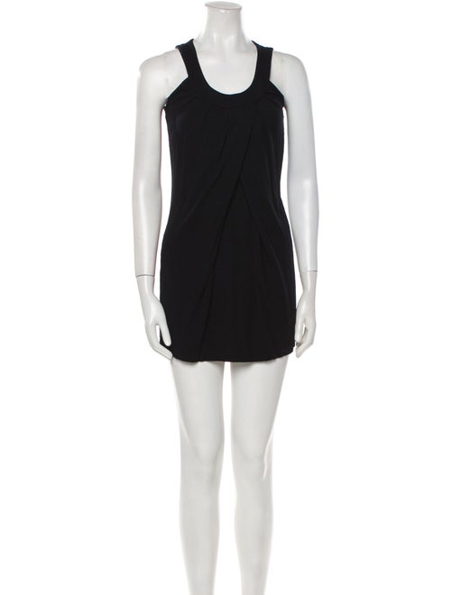 Barney's New York Scoop Neck Mini Dress