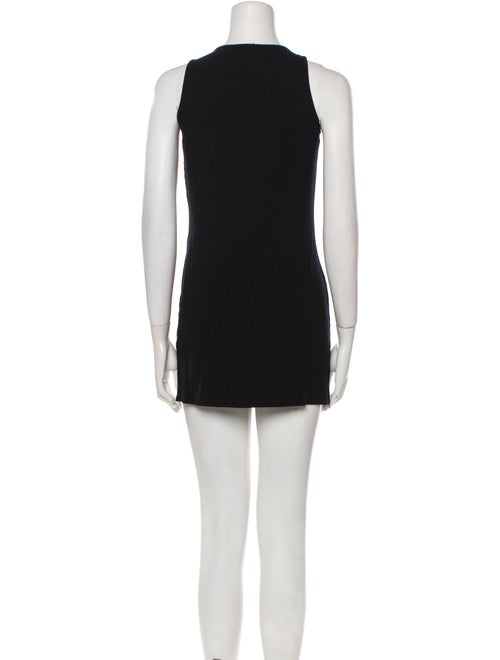 Barney's New York Scoop Neck Mini Dress