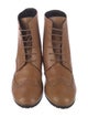 Barney's New York Leather Combat Boots