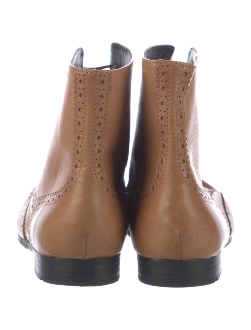 Barney's New York Leather Combat Boots