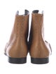 Barney's New York Leather Combat Boots
