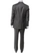 Barney's New York Wool Striped Two-Piece Suit
