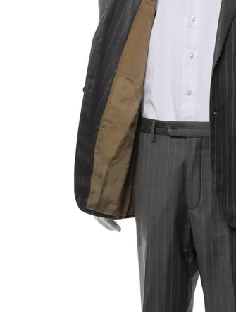 Barney's New York Wool Striped Two-Piece Suit