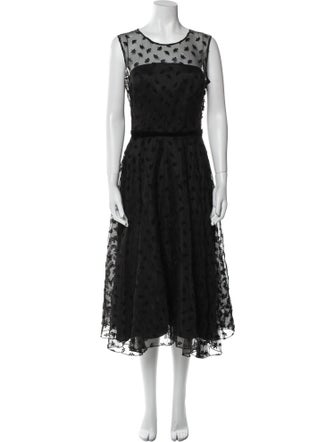 Barney's New York Silk Long Dress