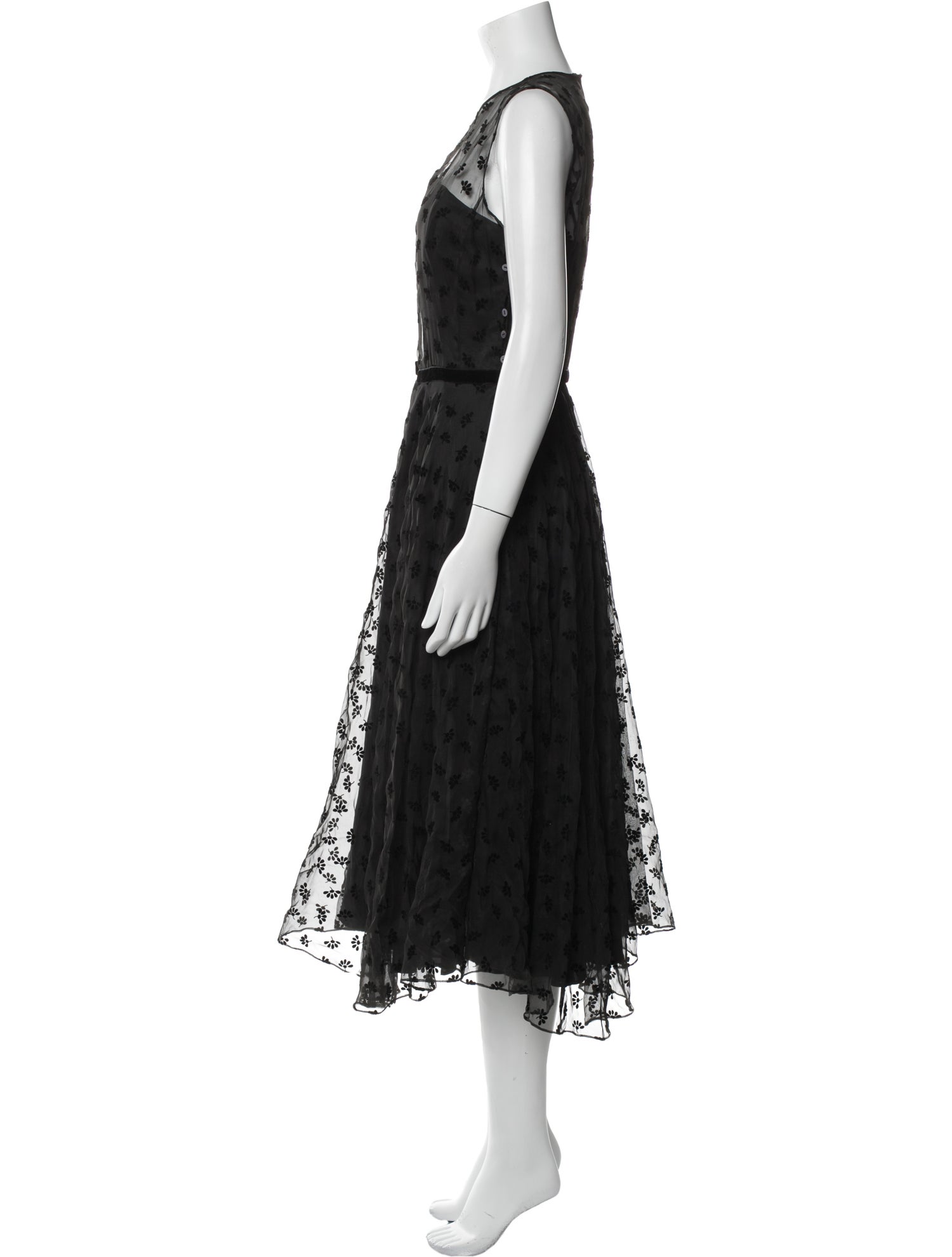 Barney's New York Silk Long Dress