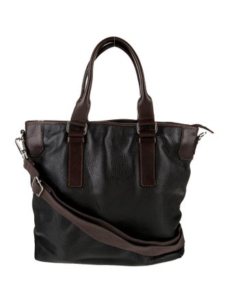 Barney's New York Leather Top Handle Bag