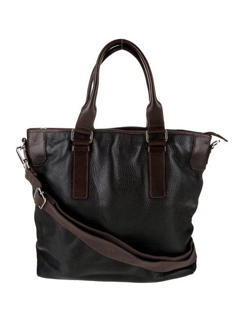 Barney's New York Leather Top Handle Bag