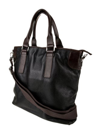 Barney's New York Leather Top Handle Bag