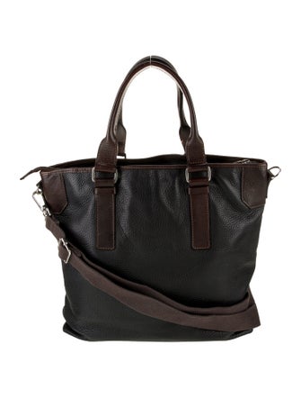 Barney's New York Leather Top Handle Bag
