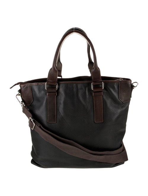 Barney's New York Leather Top Handle Bag
