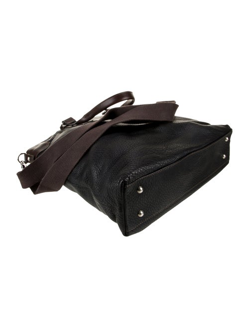 Barney's New York Leather Top Handle Bag
