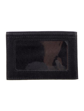 Barney's New York Leather Card Holder