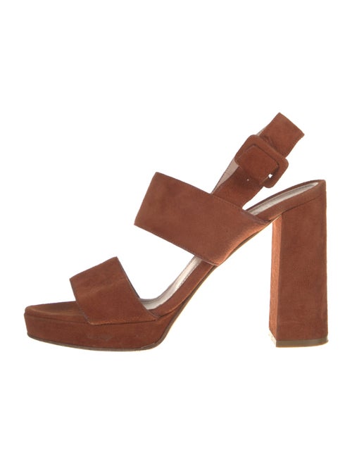 Barney's New York Suede Slingback Sandals