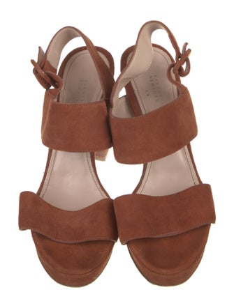 Barney's New York Suede Slingback Sandals