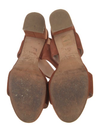 Barney's New York Suede Slingback Sandals