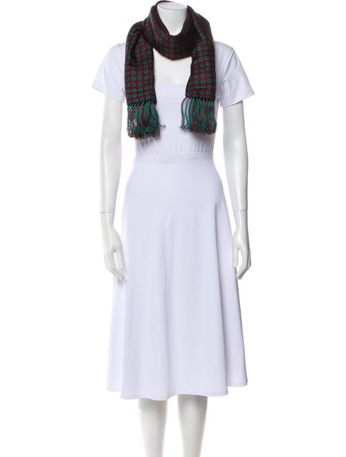 Barney's New York Silk Printed Scarf