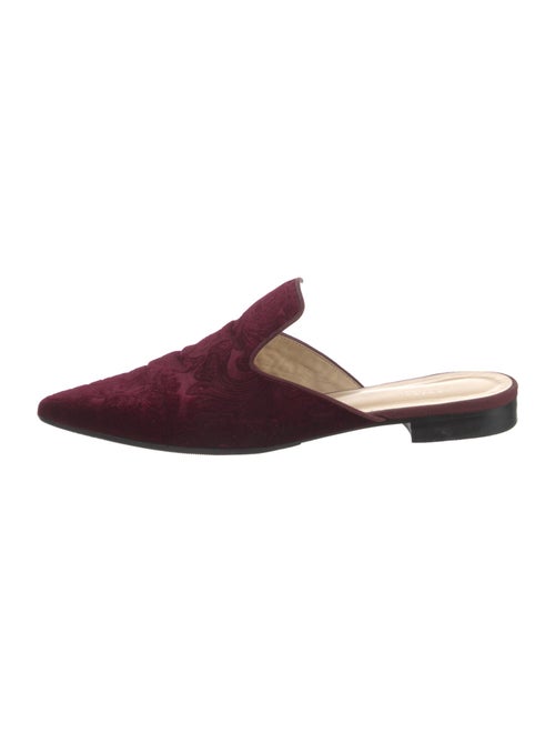 Barney's New York Velvet Mules