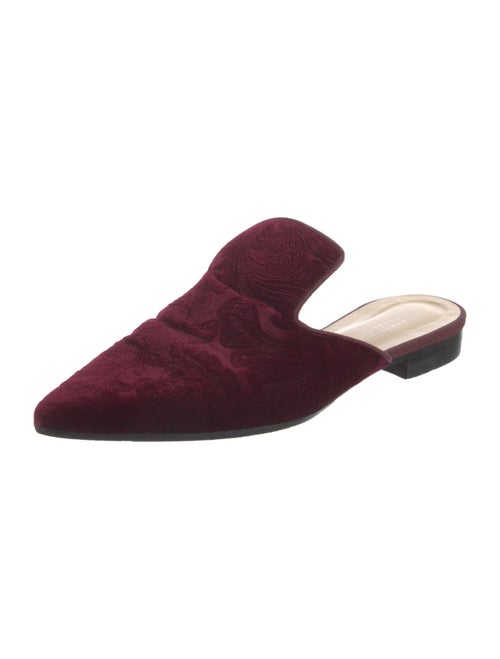 Barney's New York Velvet Mules