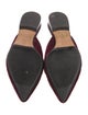 Barney's New York Velvet Mules