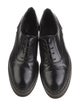 Barney's New York Leather Fringe Trim Accent Oxfords