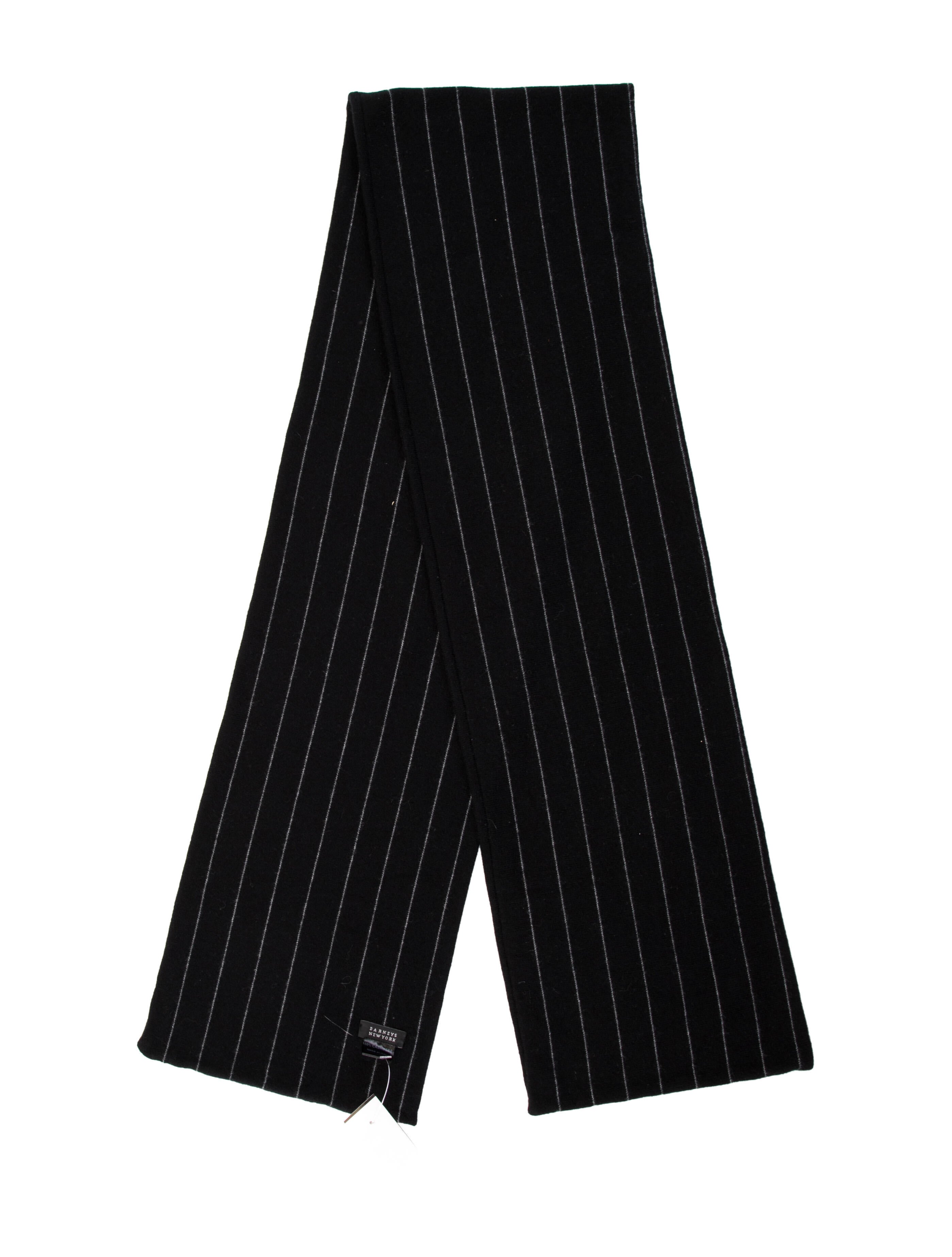 Barney's New York Cashmere Striped Scarf w/ Tags