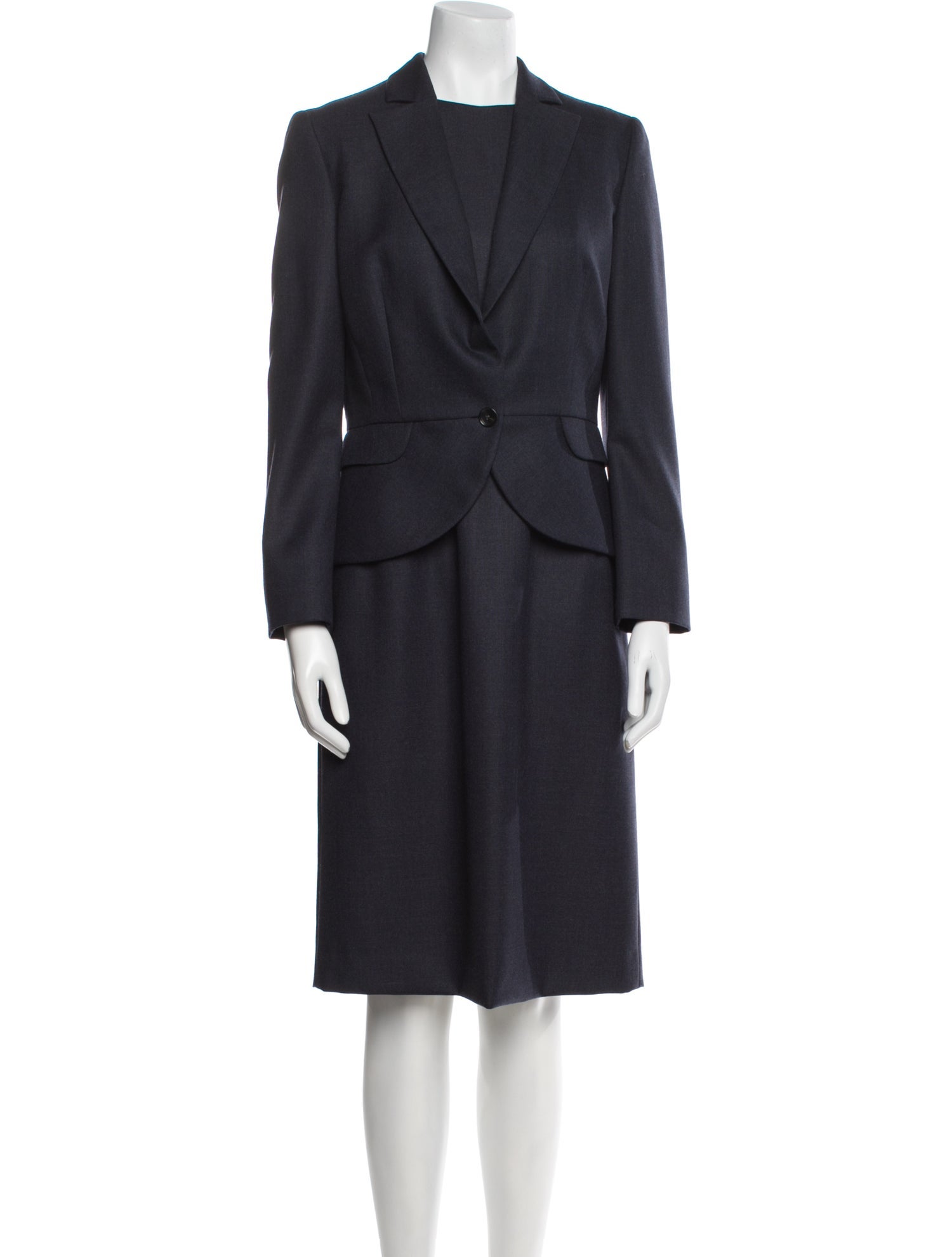 Barney's New York Vintage Wool Dress Set