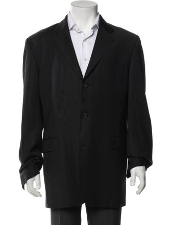 Barney's New York Wool Striped Blazer