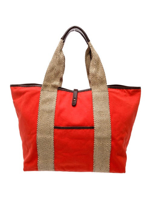 Barney's New York Canvas Weekender Bag