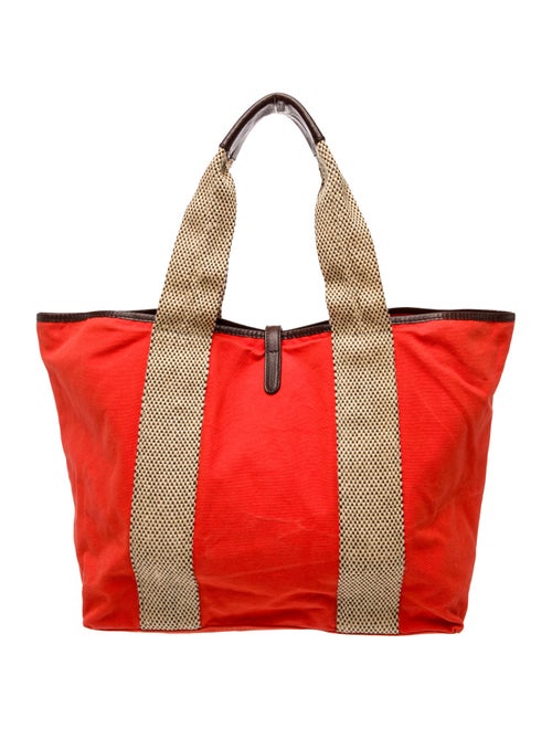 Barney's New York Canvas Weekender Bag