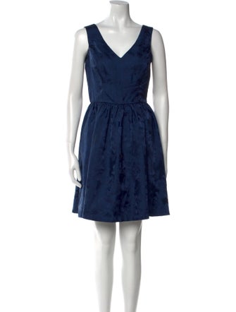 Barney's New York V-Neck Mini Dress