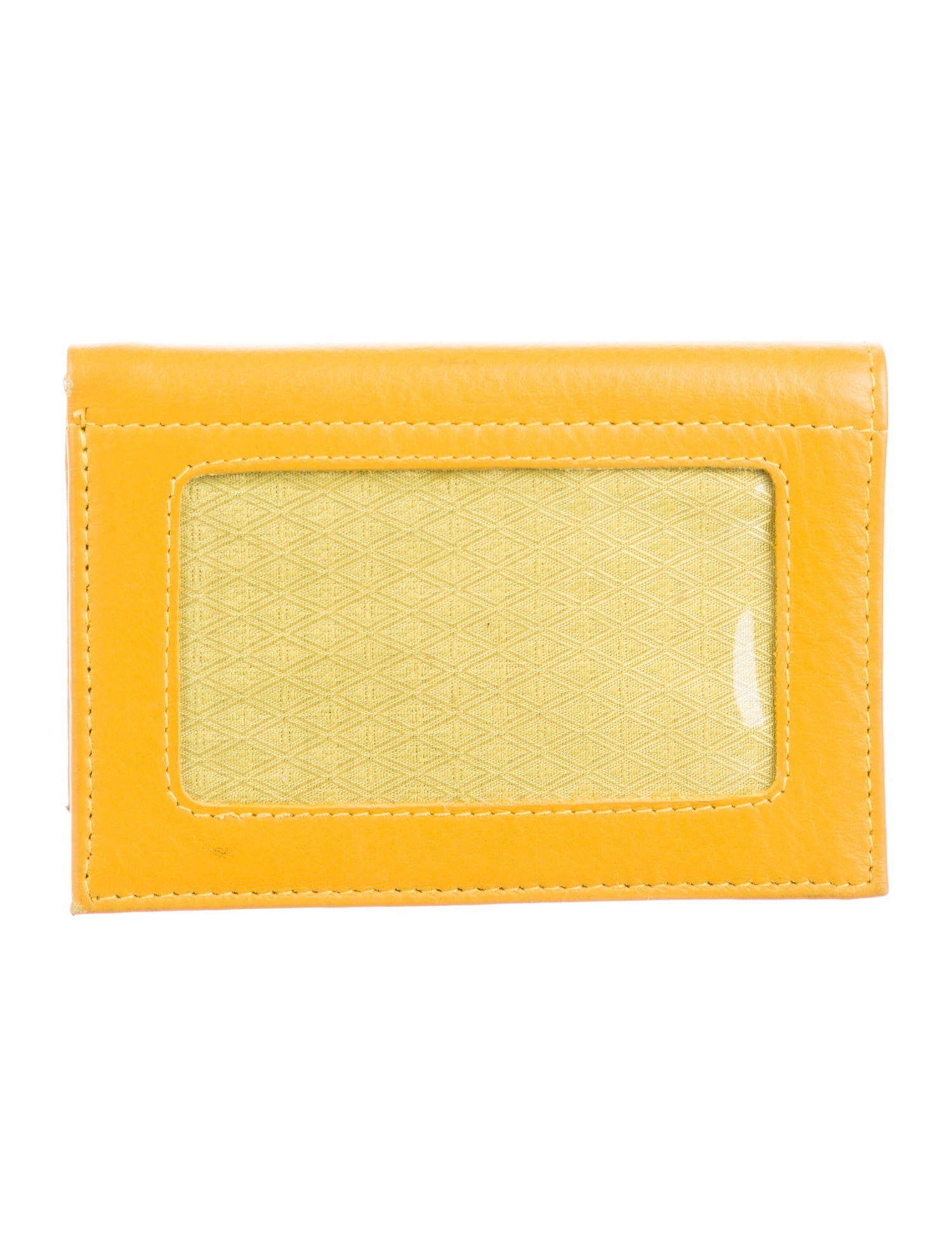 Barney's New York Leather Card Holder