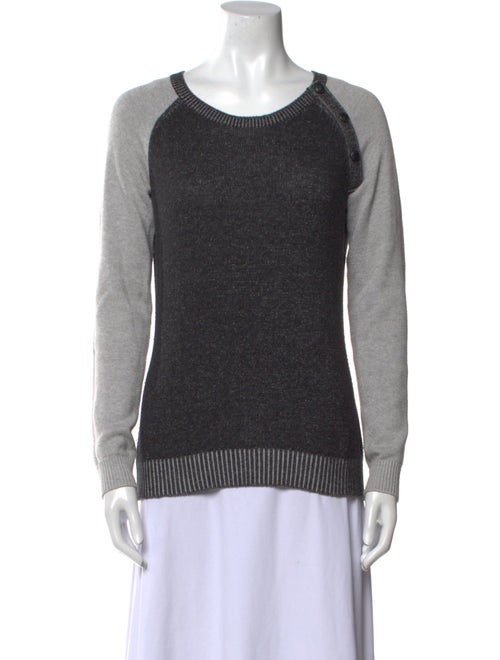 Barney's New York Scoop Neck Sweater