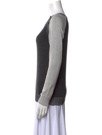 Barney's New York Scoop Neck Sweater