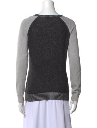 Barney's New York Scoop Neck Sweater