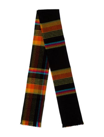 Barney's New York Silk Striped Scarf