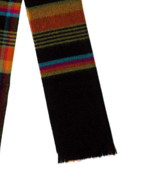 Barney's New York Silk Striped Scarf