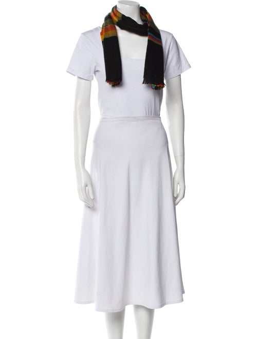 Barney's New York Silk Striped Scarf