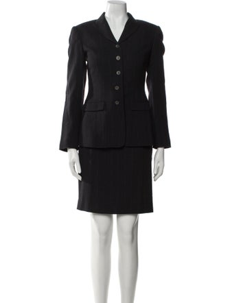 Barney's New York Wool Skirt Suit