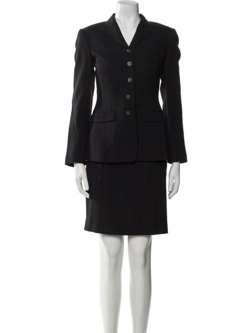 Barney's New York Wool Skirt Suit