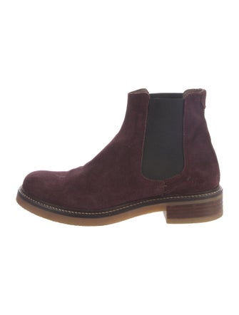 Barney's New York Suede Chelsea Boots