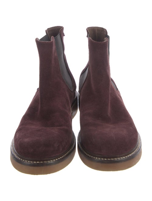 Barney's New York Suede Chelsea Boots