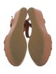 Barney's New York Leather T-Strap Sandals