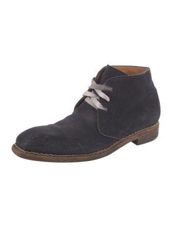 Barney's New York Suede Derby Shoes