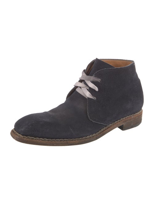 Barney's New York Suede Derby Shoes