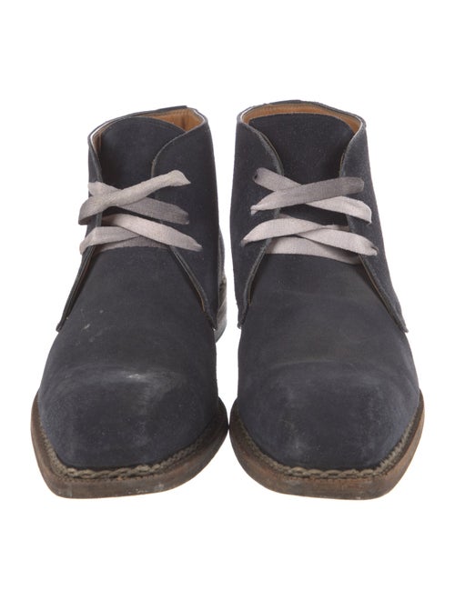 Barney's New York Suede Derby Shoes