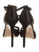 Barney's New York Satin D'Orsay Pumps