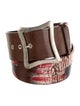 Barney's New York Wide Leather Waist Belt